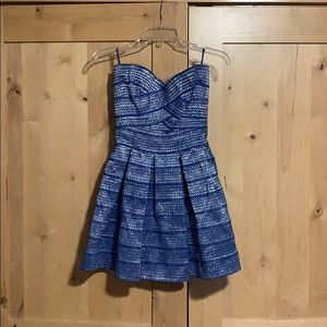 Blue and silver formal dress for all occasions!